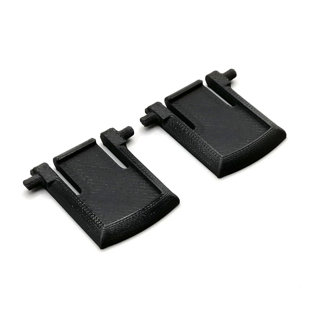1 Paar Ersatz Tastaturfüße passend für Cherry DW 5100 in schwarz Tastatur Keyboard