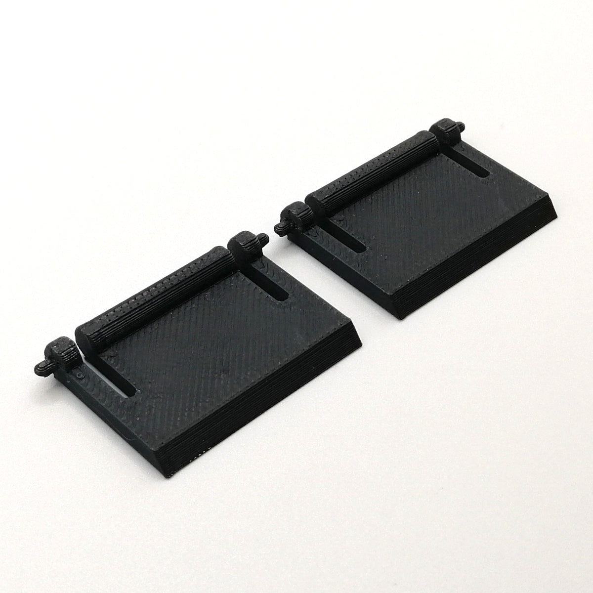 1 Paar Ersatz Tastaturfüße passend für Sharkoon Skiller SGK5 in schwarz Tastatur