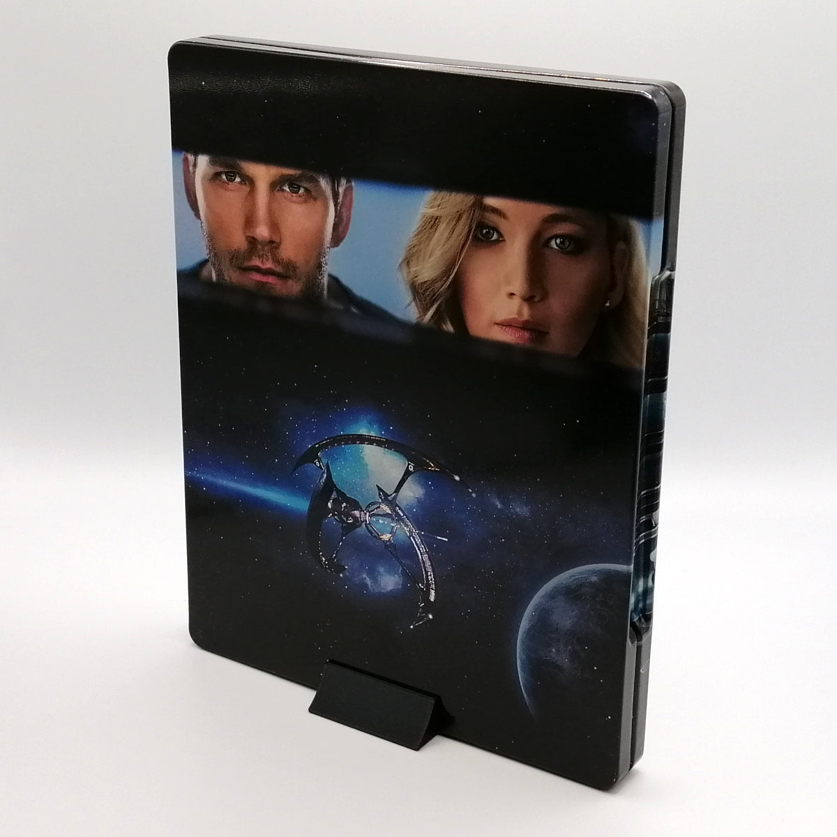 2x DVD BlueRay Steelbook Aufsteller Ständer Stand Halter Display Schwarz