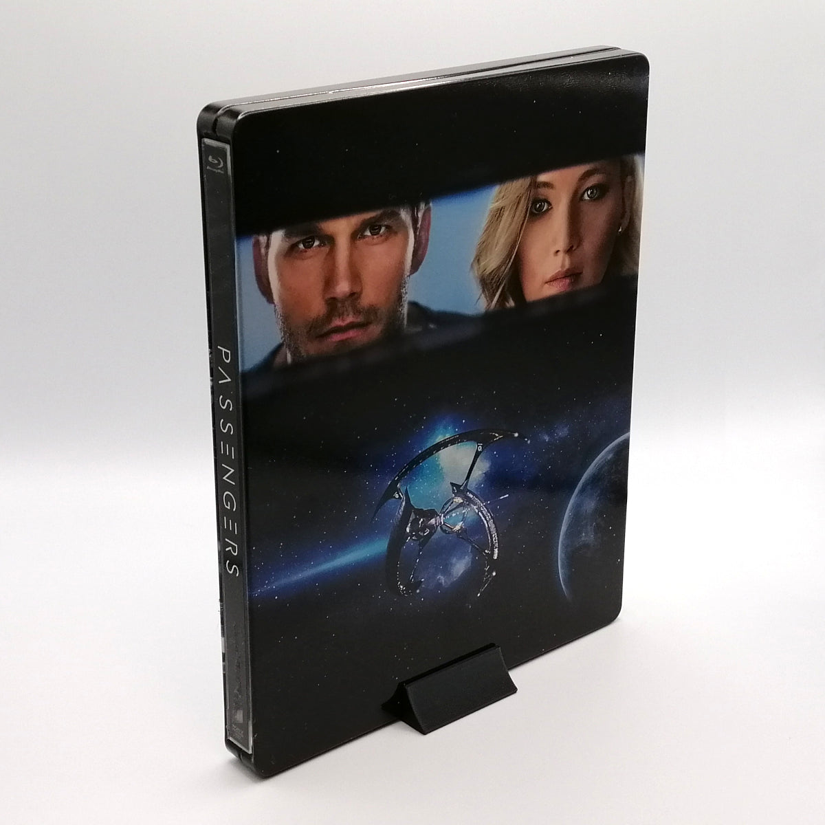2x DVD BlueRay Steelbook Aufsteller Ständer Stand Halter Display Schwarz