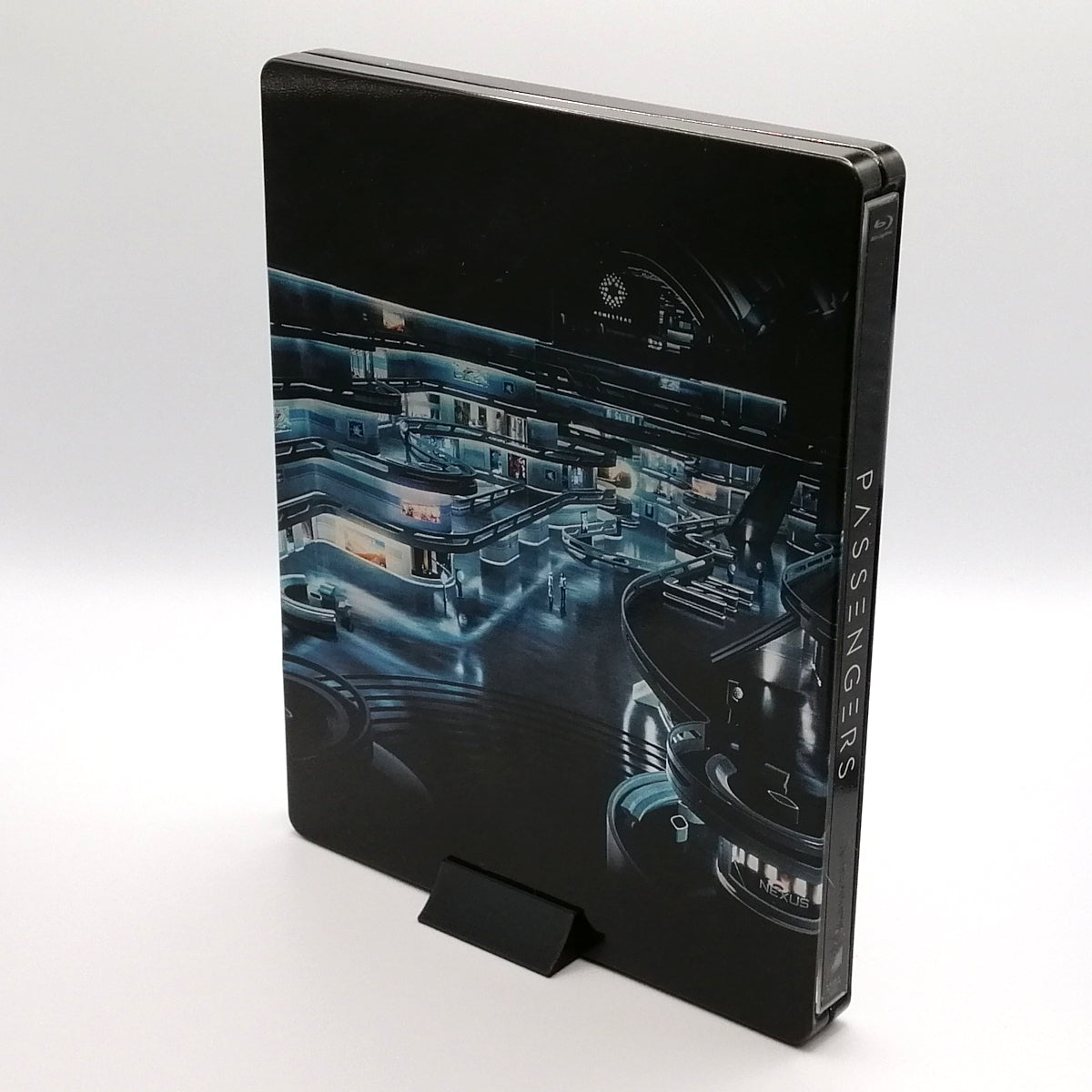 2x DVD BlueRay Steelbook Aufsteller Ständer Stand Halter Display Schwarz
