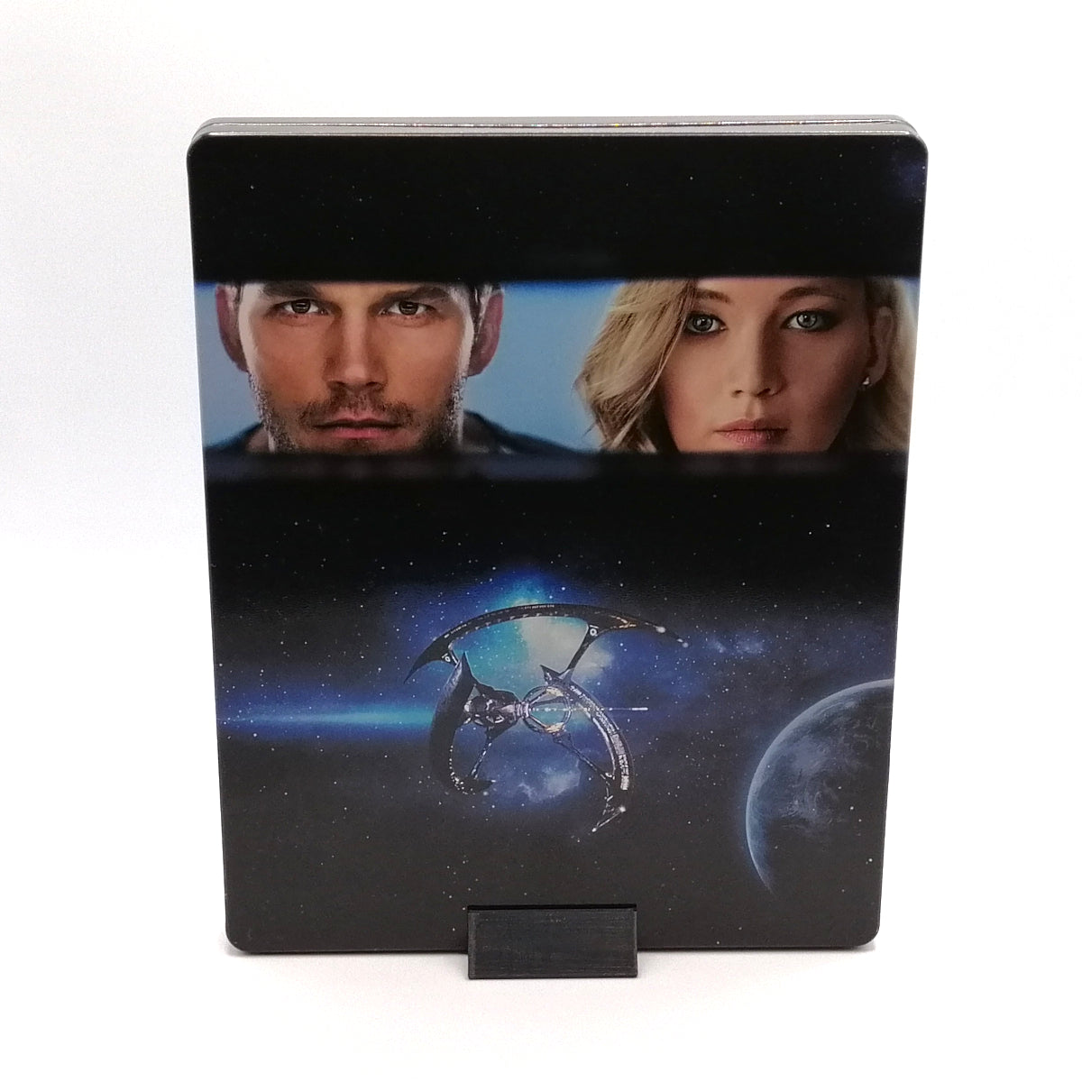 2x DVD BlueRay Steelbook Aufsteller Ständer Stand Halter Display Schwarz