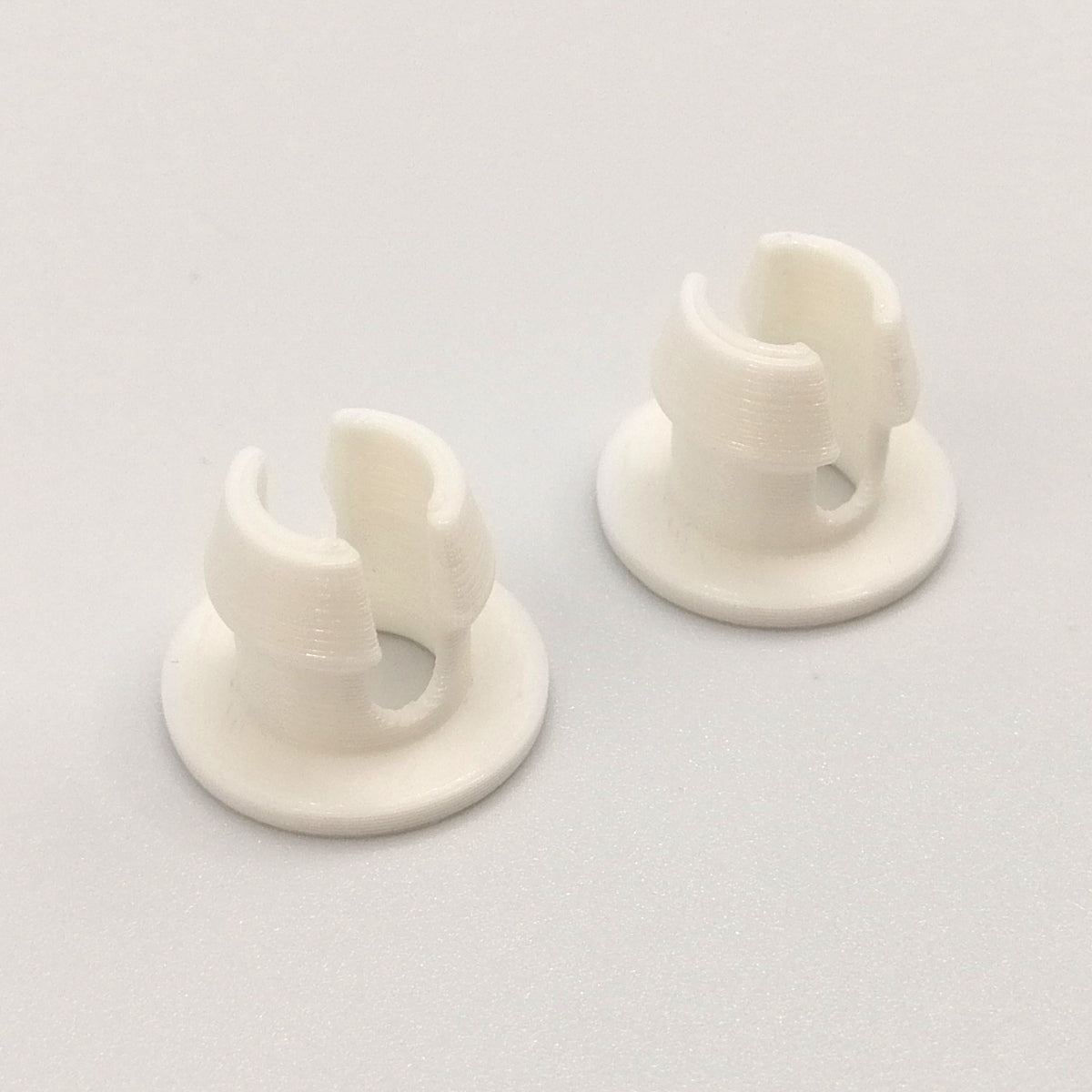 2x Gelenkbuchse passend für Bremshey Dinett Gerlinol Servierwagen Weiss Ersatz