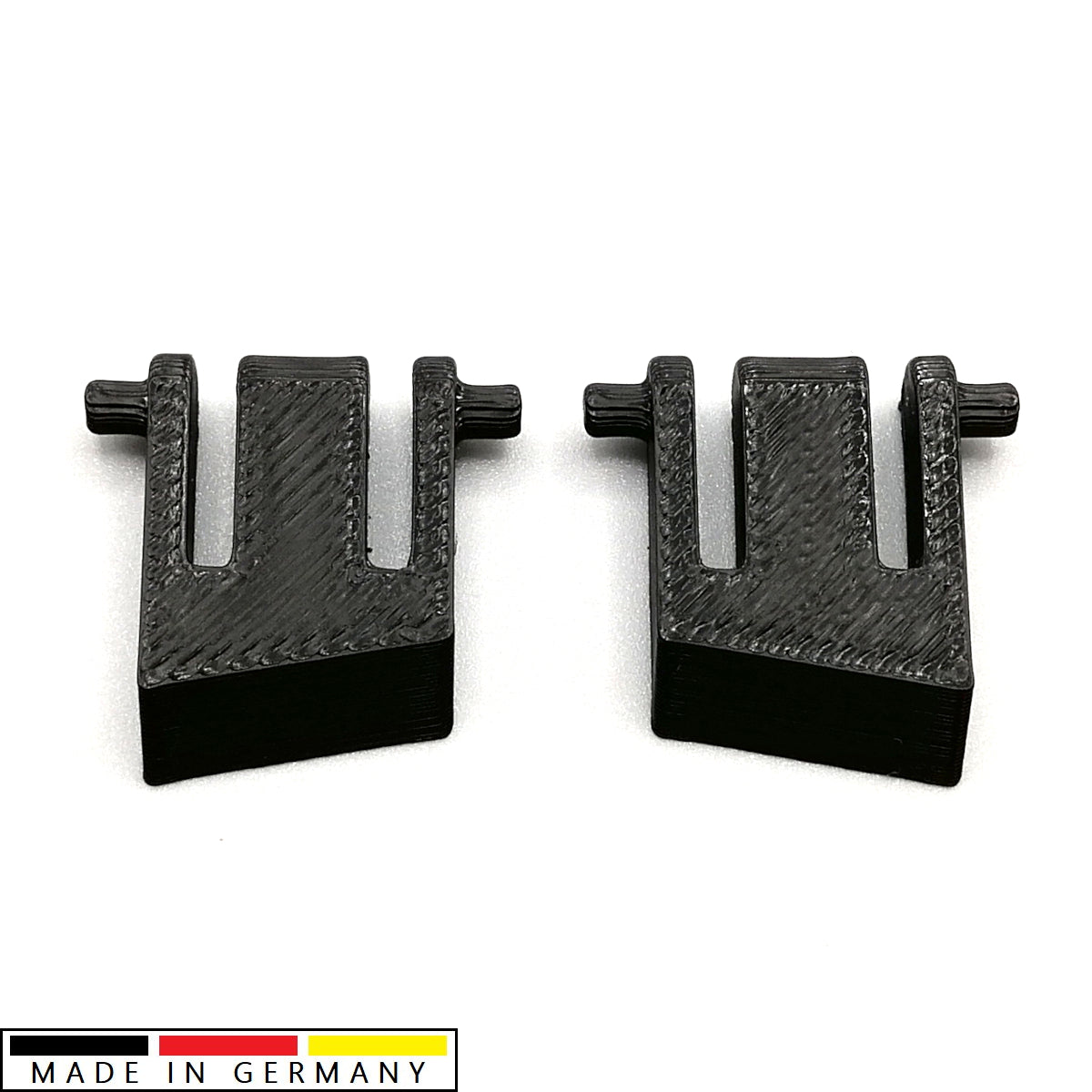 1 Paar Ersatz Tastaturfüße passend für Corsair K65/95 Vengeance schwarz Tastatur