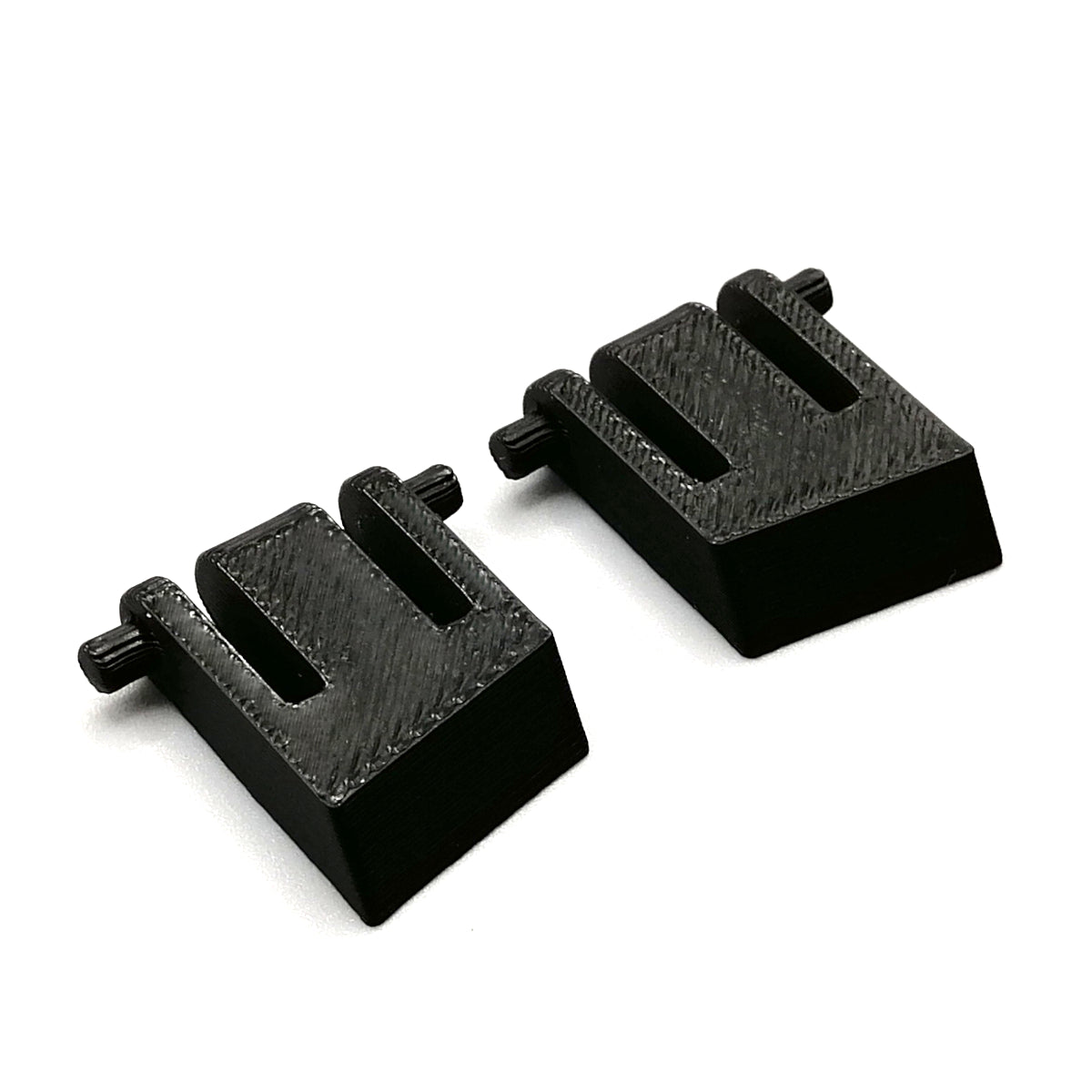 1 Paar Ersatz Tastaturfüße passend für Corsair K65/95 Vengeance schwarz Tastatur