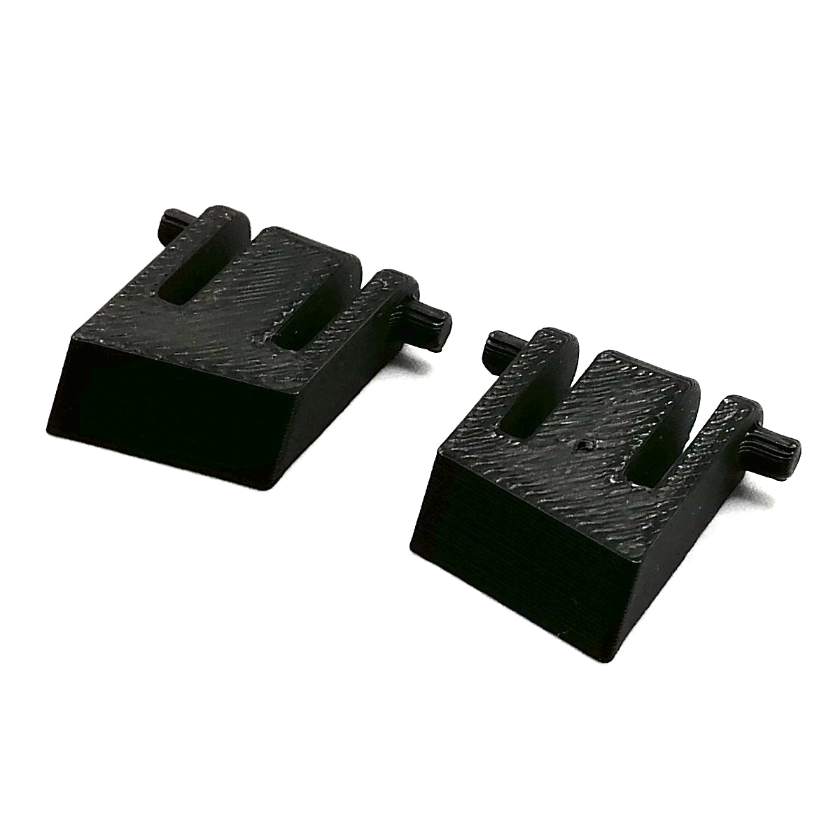 1 Paar Ersatz Tastaturfüße passend für Corsair K65/95 Vengeance schwarz Tastatur