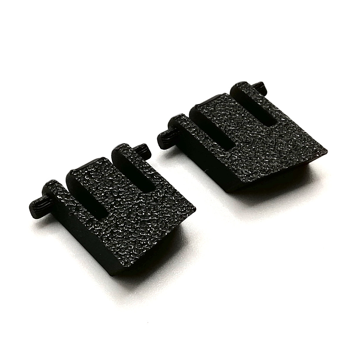 1 Paar Ersatz Tastaturfüße passend für Corsair K65/95 Vengeance schwarz Tastatur