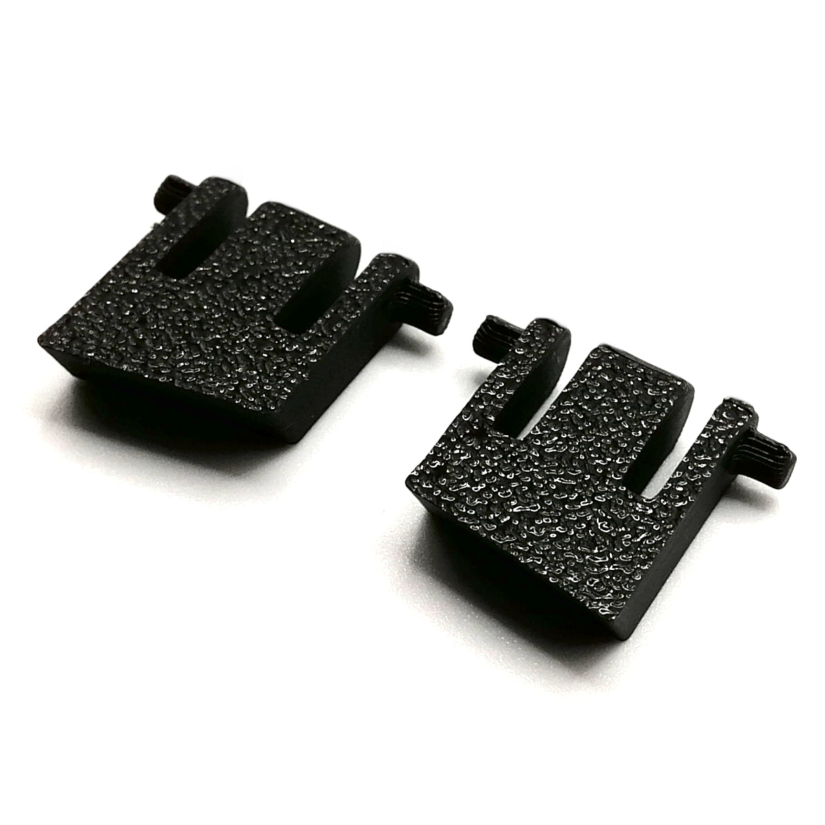 1 Paar Ersatz Tastaturfüße passend für Corsair K65/95 Vengeance schwarz Tastatur
