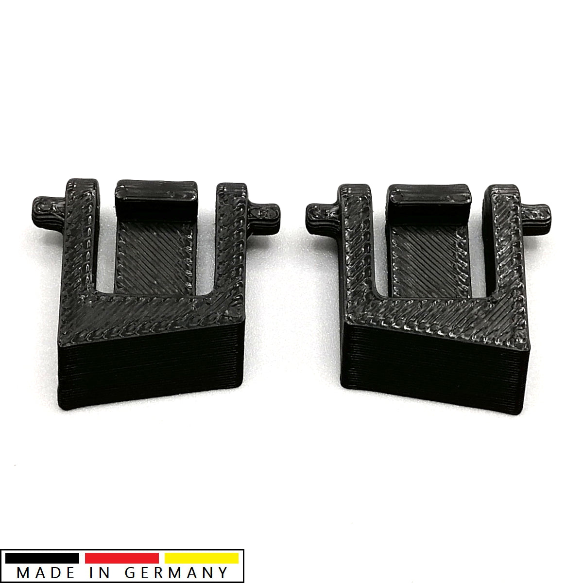 1 Paar Ersatz Tastaturfüße passend für Corsair K63 K65 K70 K95 schwarz Tastatur