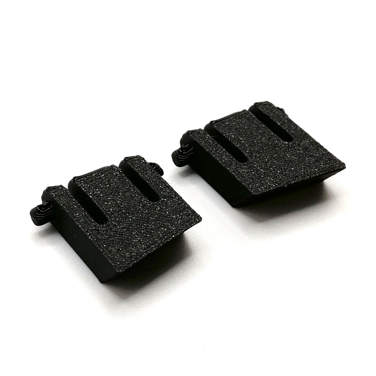 1 Paar Ersatz Tastaturfüße passend für Corsair K63 K65 K70 K95 schwarz Tastatur