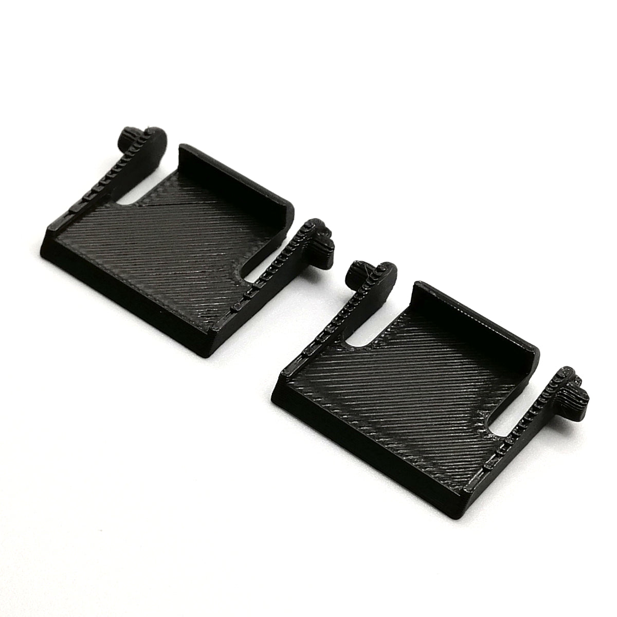 1 Paar Ersatz Tastaturfüße passend für Corsair K66 / K68 in schwarz Tastatur