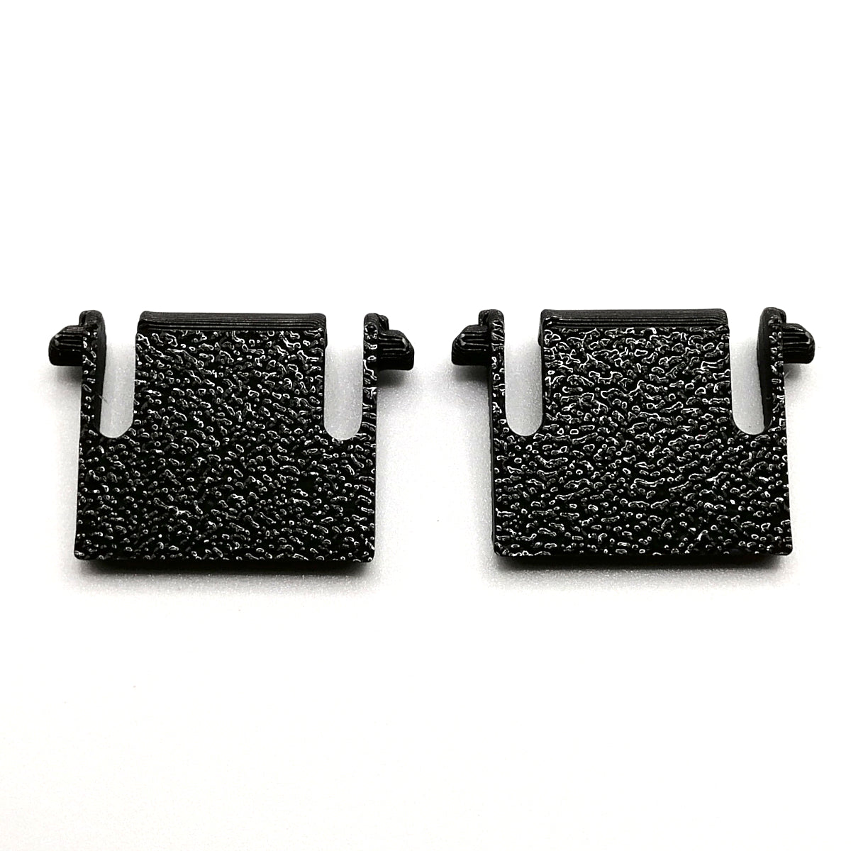 1 Paar Ersatz Tastaturfüße passend für Corsair K66 / K68 in schwarz Tastatur
