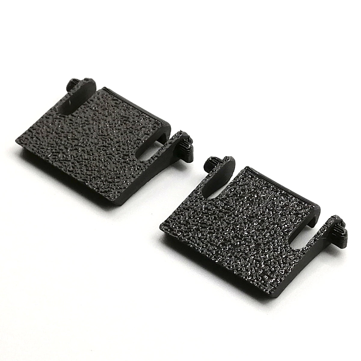 1 Paar Ersatz Tastaturfüße passend für Corsair K66 / K68 in schwarz Tastatur