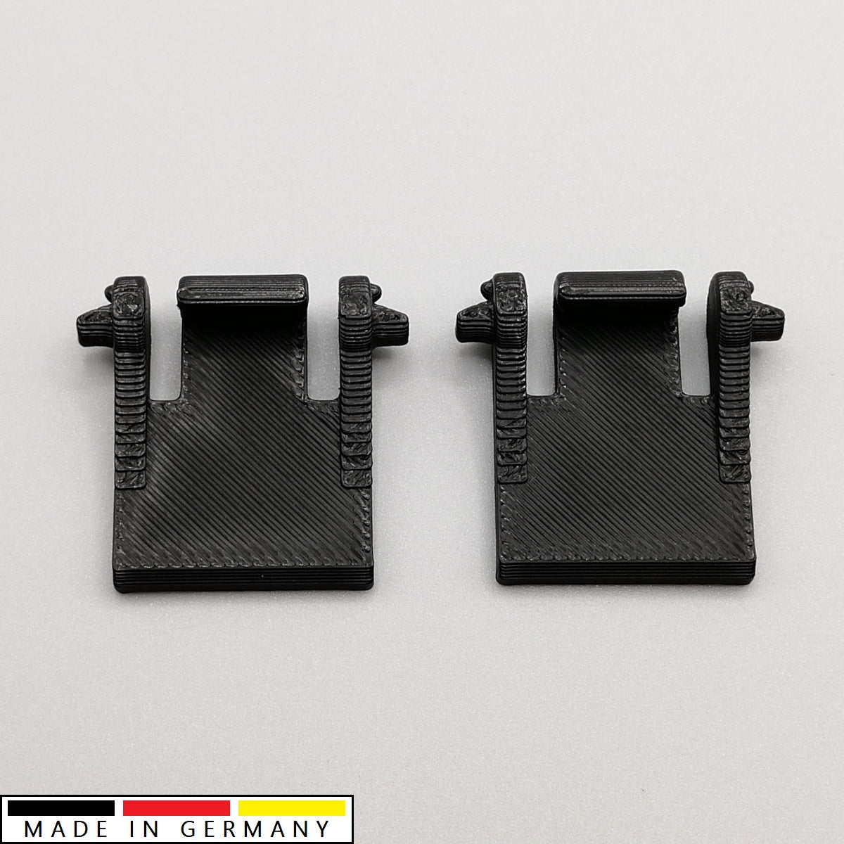 1 Paar Ersatz Tastaturfüße passend für Logitech EX110 in schwarz Tastatur Keyboard