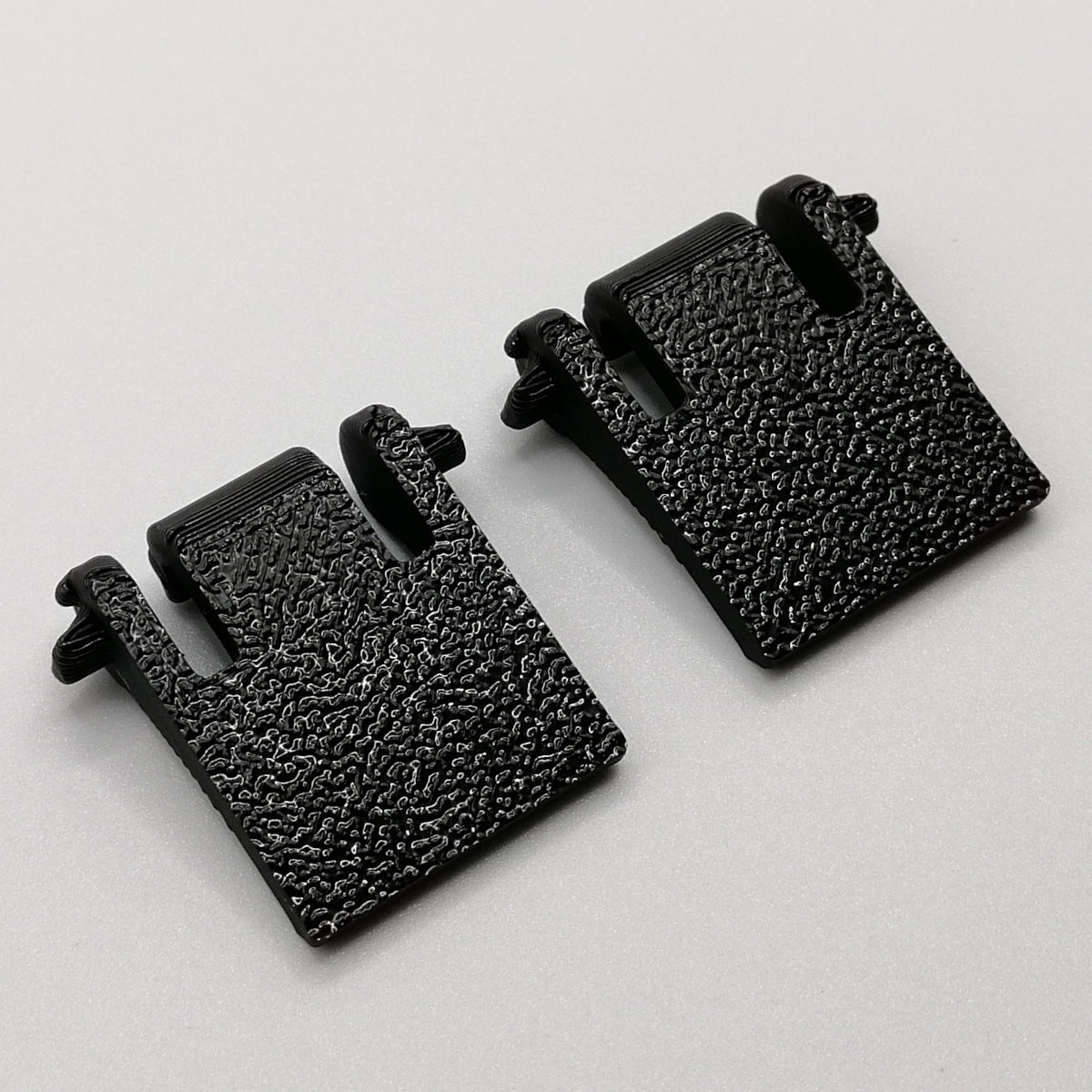 1 Paar Ersatz Tastaturfüße passend für Logitech EX110 in schwarz Tastatur Keyboard