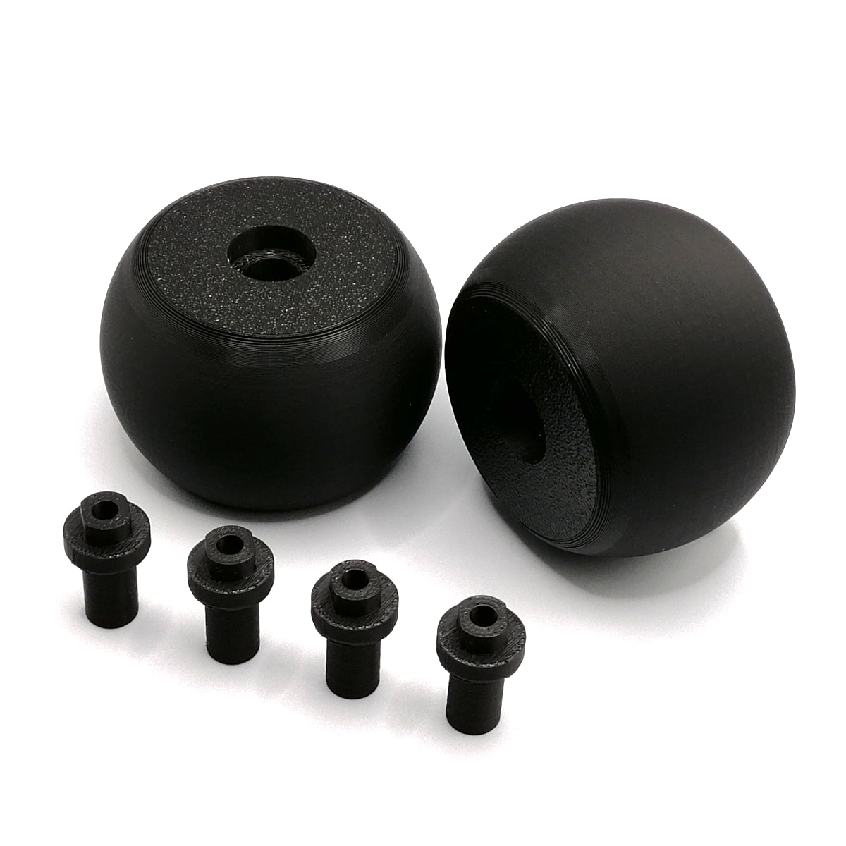 2x Ersatz Vorderrad passend für Bosch Indego 300 350 400 500 700 Lenkrolle