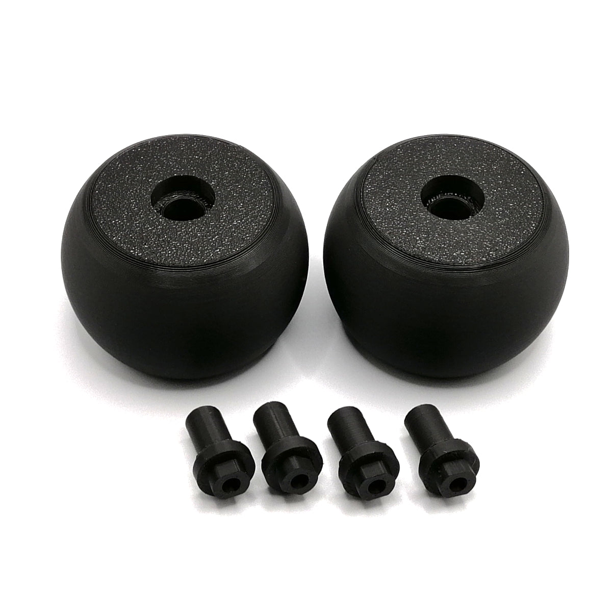 2x Ersatz Vorderrad passend für Bosch Indego 300 350 400 500 700 Lenkrolle
