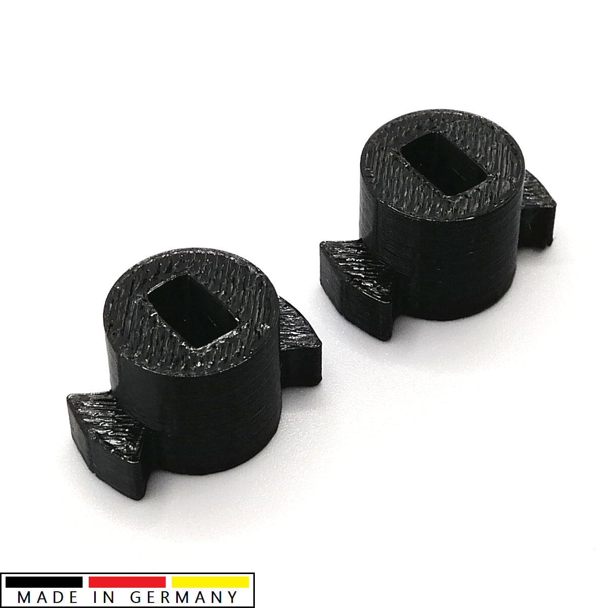 Printbtw Ersatz Vorspannbuchse passend für Dometic Seitz Rastrollo 2er Set Schwarz