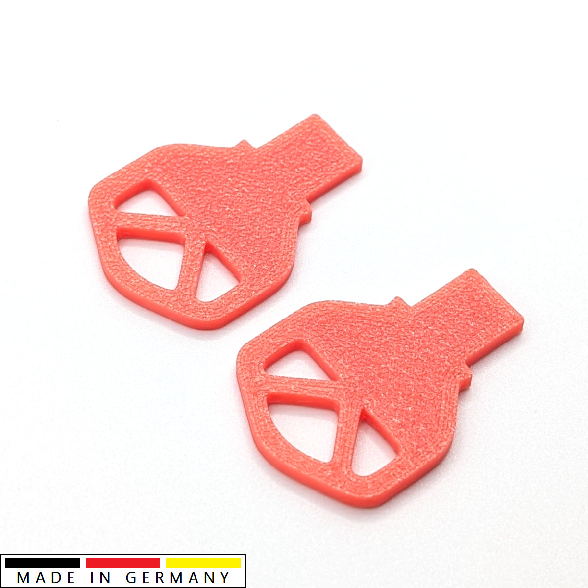 Printbtw Ersatz Schlüssel passend für USM Haller Möbel Systemmöbel Orange