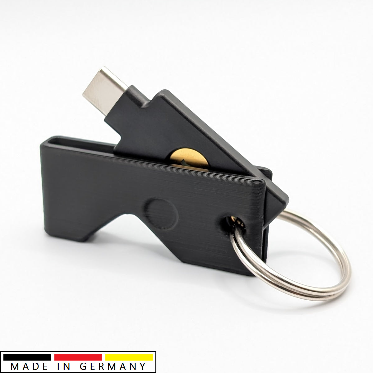 Printbtw Case Schutzhülle passend für Yubikey 5C NFC (USB-C) Kratzfest