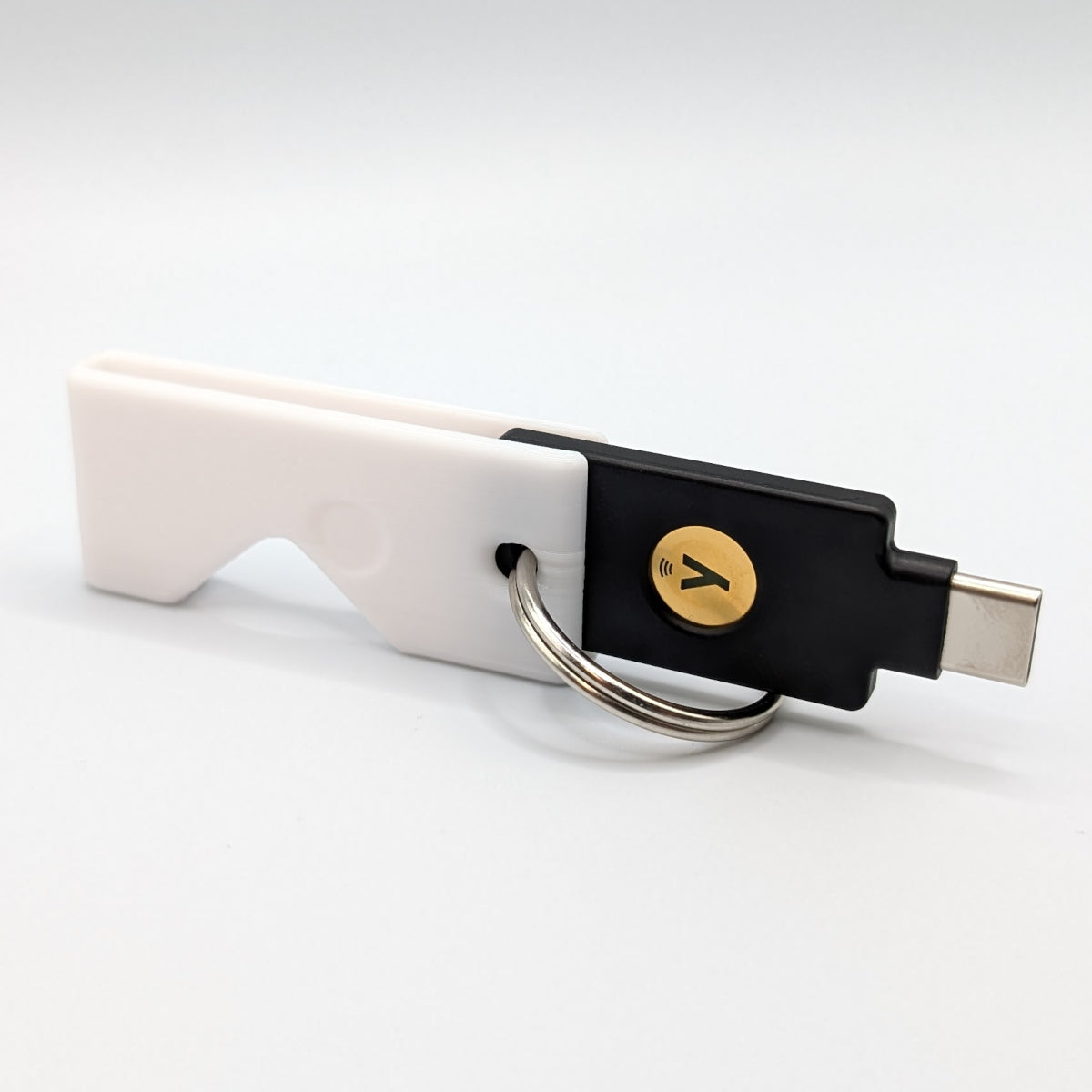 Printbtw Case Schutzhülle passend für Yubikey 5C NFC (USB-C) Kratzfest