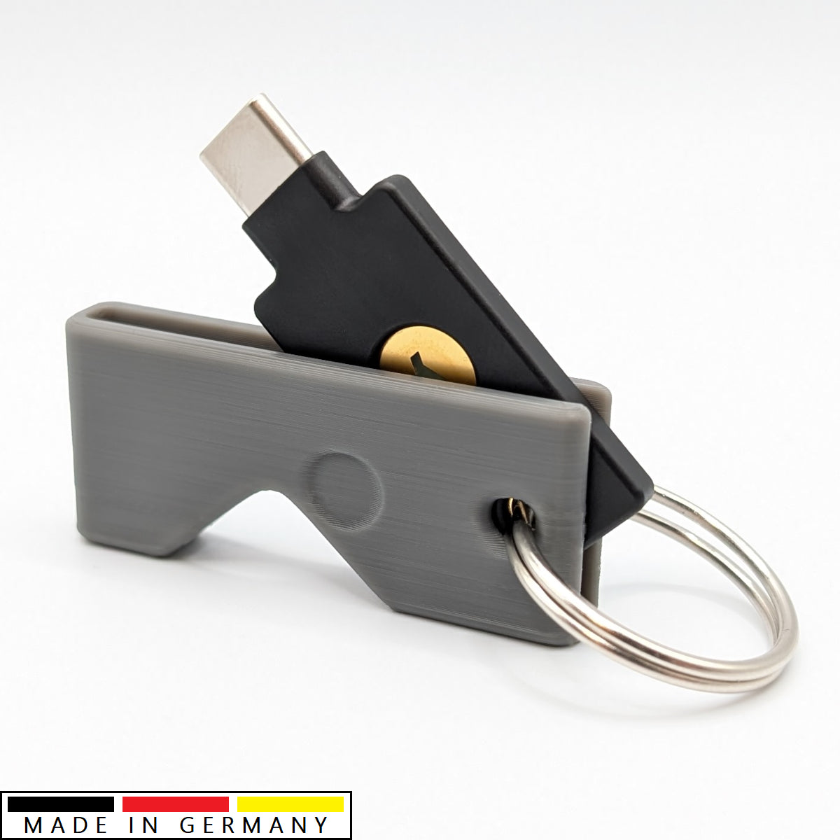 Printbtw Case Schutzhülle passend für Yubikey 5C NFC (USB-C) Kratzfest