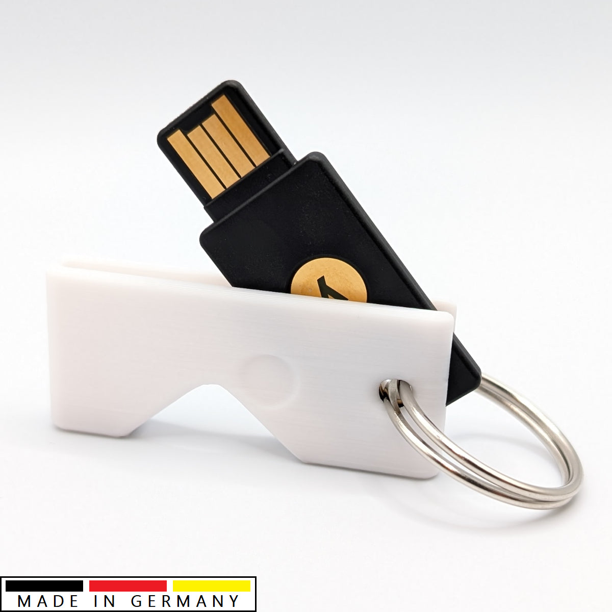 Printbtw Case Schutzhülle passend für Yubikey 5 NFC (USB-A) Kratzfest