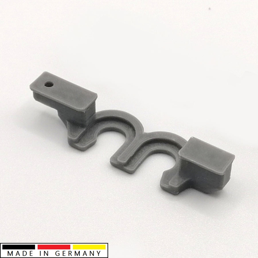 Ersatz Gleiter Rollenhalter passend für IKEA Kvartal Halterung Halter Gardinen