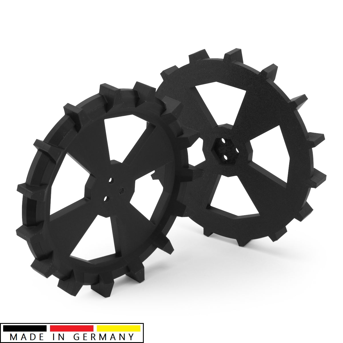Printbtw Antriebsräder 2er Set Offroad Profil passend für Husqvarna Automower 105 305 308 Mähroboter