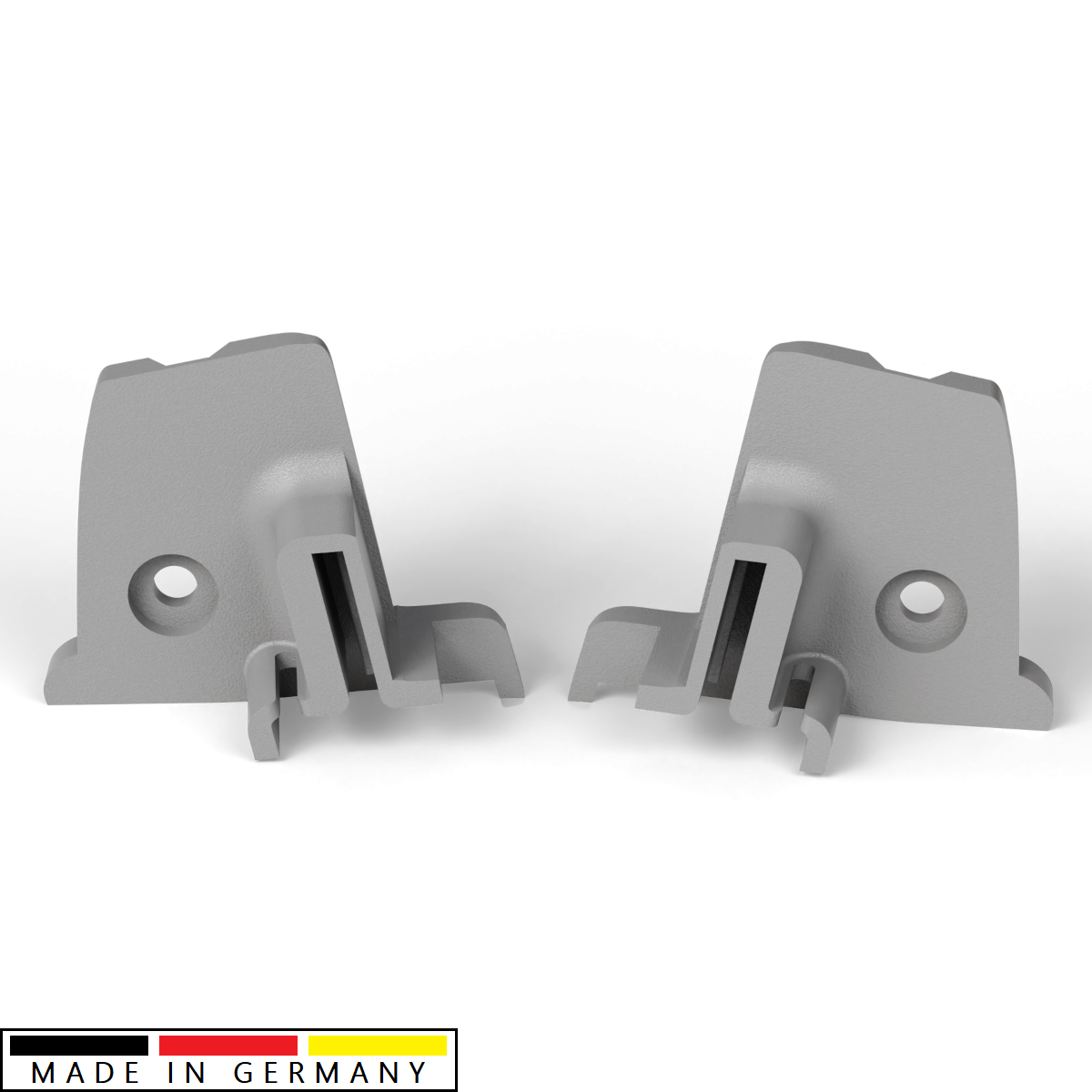 Printbtw Schnurhalter passend für Velux Rollo DKL-S/RFL-S 830108/8662 Grau