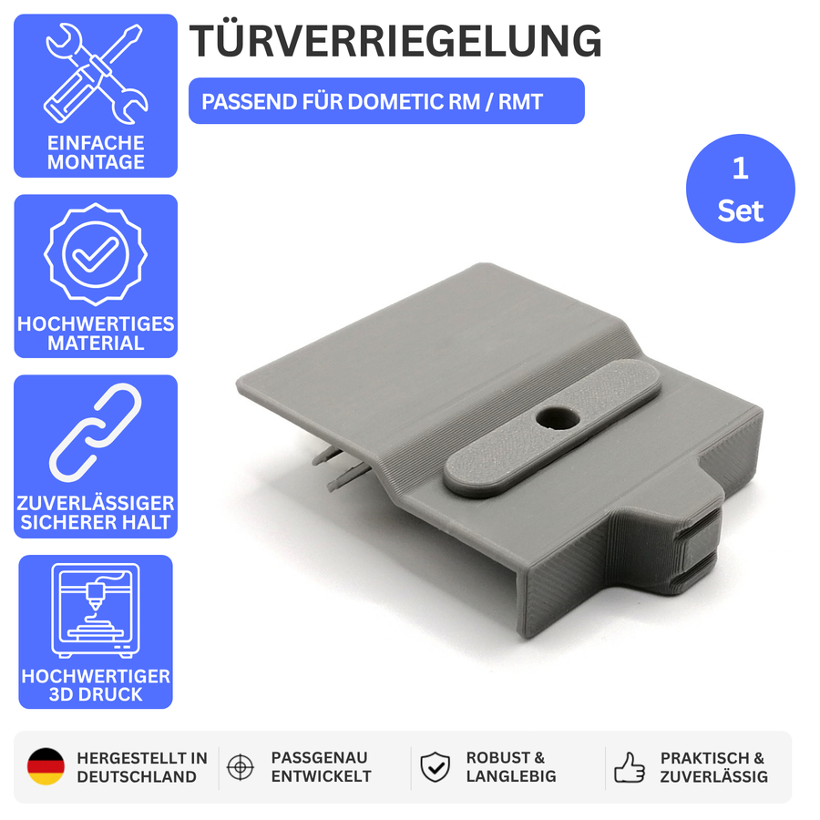 Ersatz Schieber für Türverriegelung passend für Dometic Kühlschrank RMXXXX – Produktbild 1 – 49043896893764 – Revision 2026-10-09