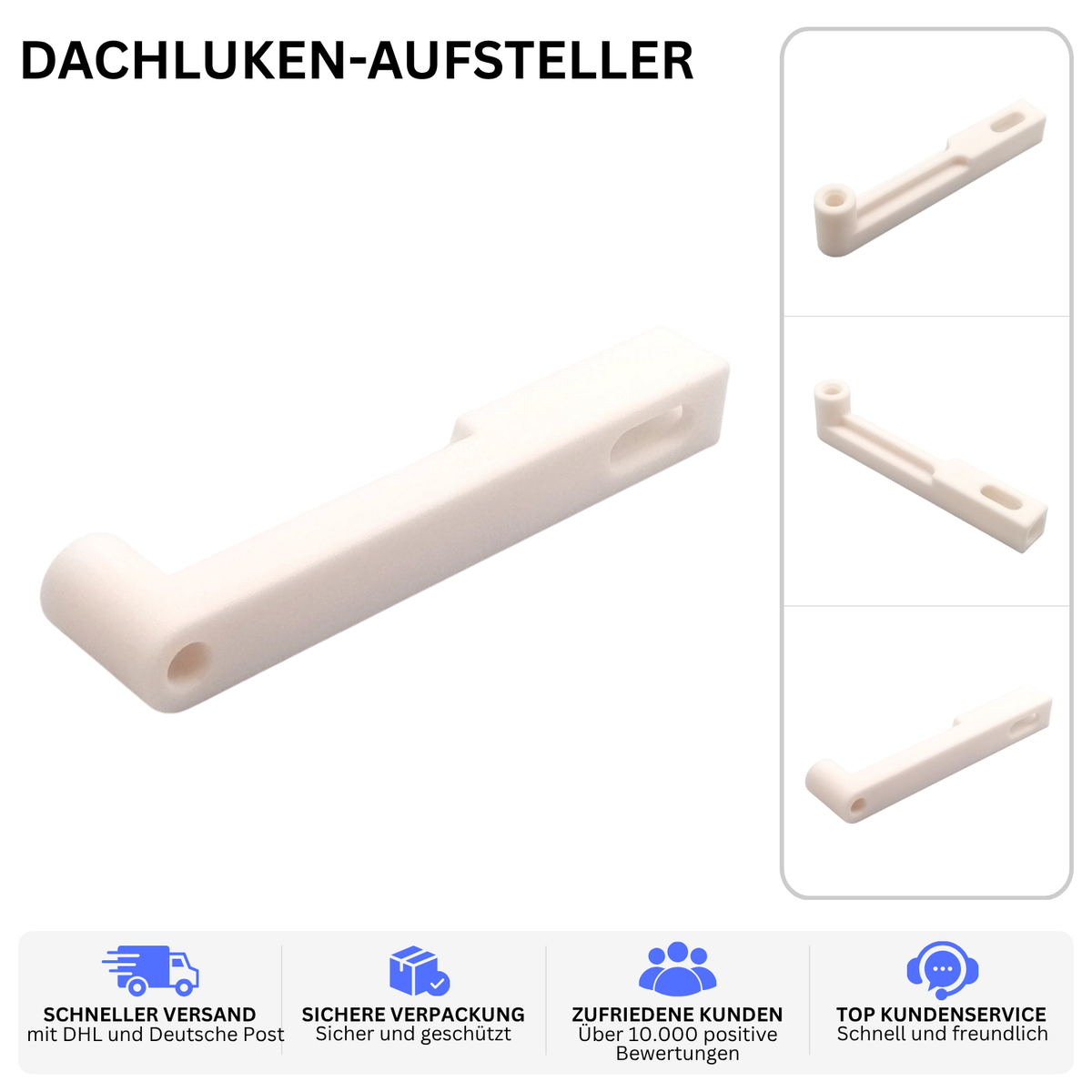 DACHLUKEN-AUFSTELLER – PASSEND FÜR FENDT DACHFENSTER – 1 – Ansicht 2