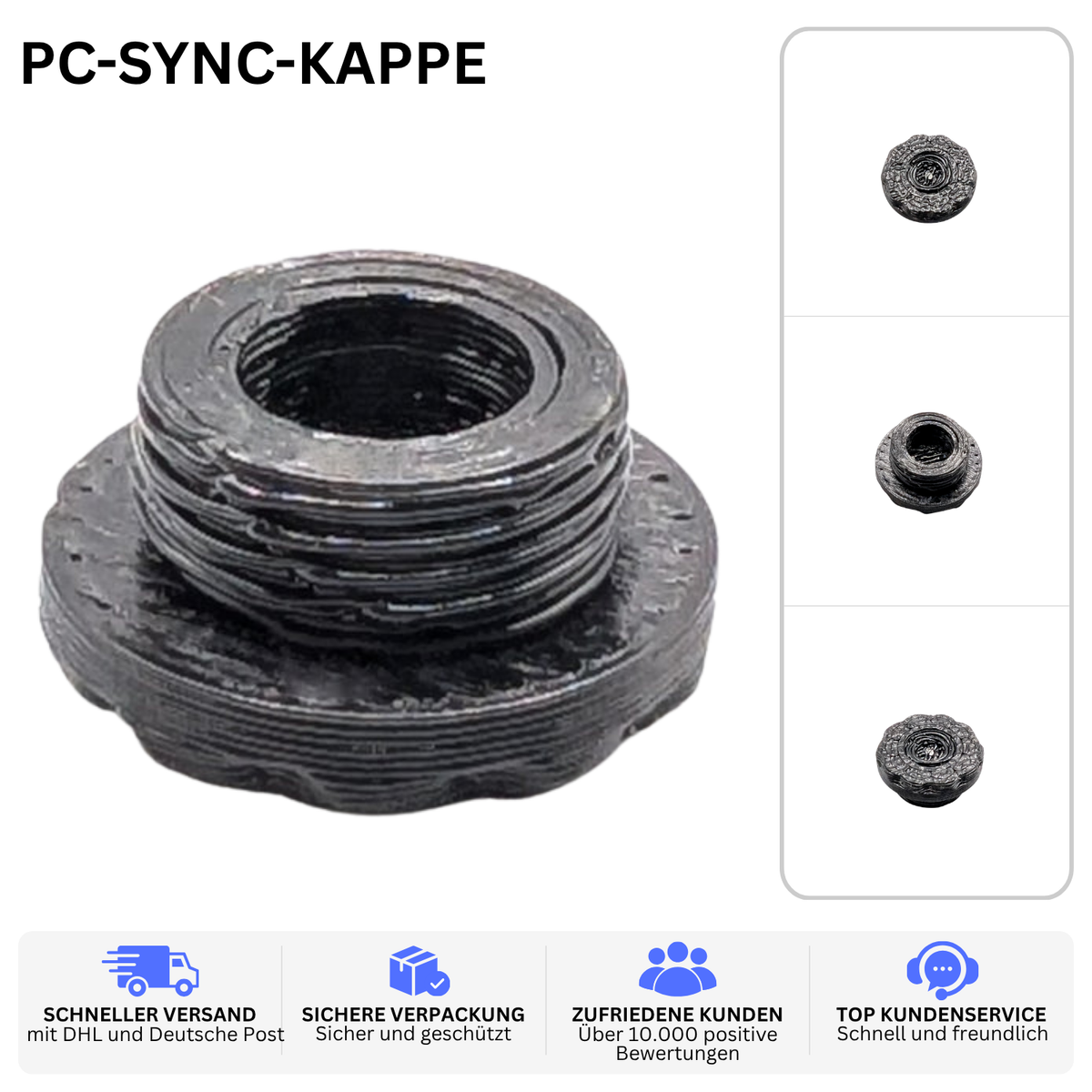PC-SYNC-KAPPE – PASSEND FÜR NIKON KAMERAS – Ansicht 2