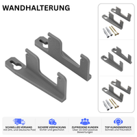 WANDHALTERUNG – PASSEND FÜR FRITZ!BOX 7590 / 7530 / 7510 – Grau – Ansicht 2