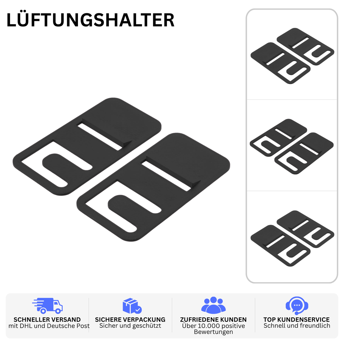 LÜFTUNGSHALTER – PASSEND FÜR DOMETIC KÜHLSCHRÄNKE – Rechts – Ansicht 2