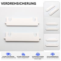 Printbtw Verdrehsicherung passend für Geberit 240.934.00.1 kompatibeles Ersatzteil – Produktbild 2 – 53876723384644 – Revision 2026-10-09