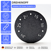 Printbtw Ersatz Drehknopf passend für Truma Trumatic C1 – Produktbild 1 – 54803673481540 – Revision 2026-10-09