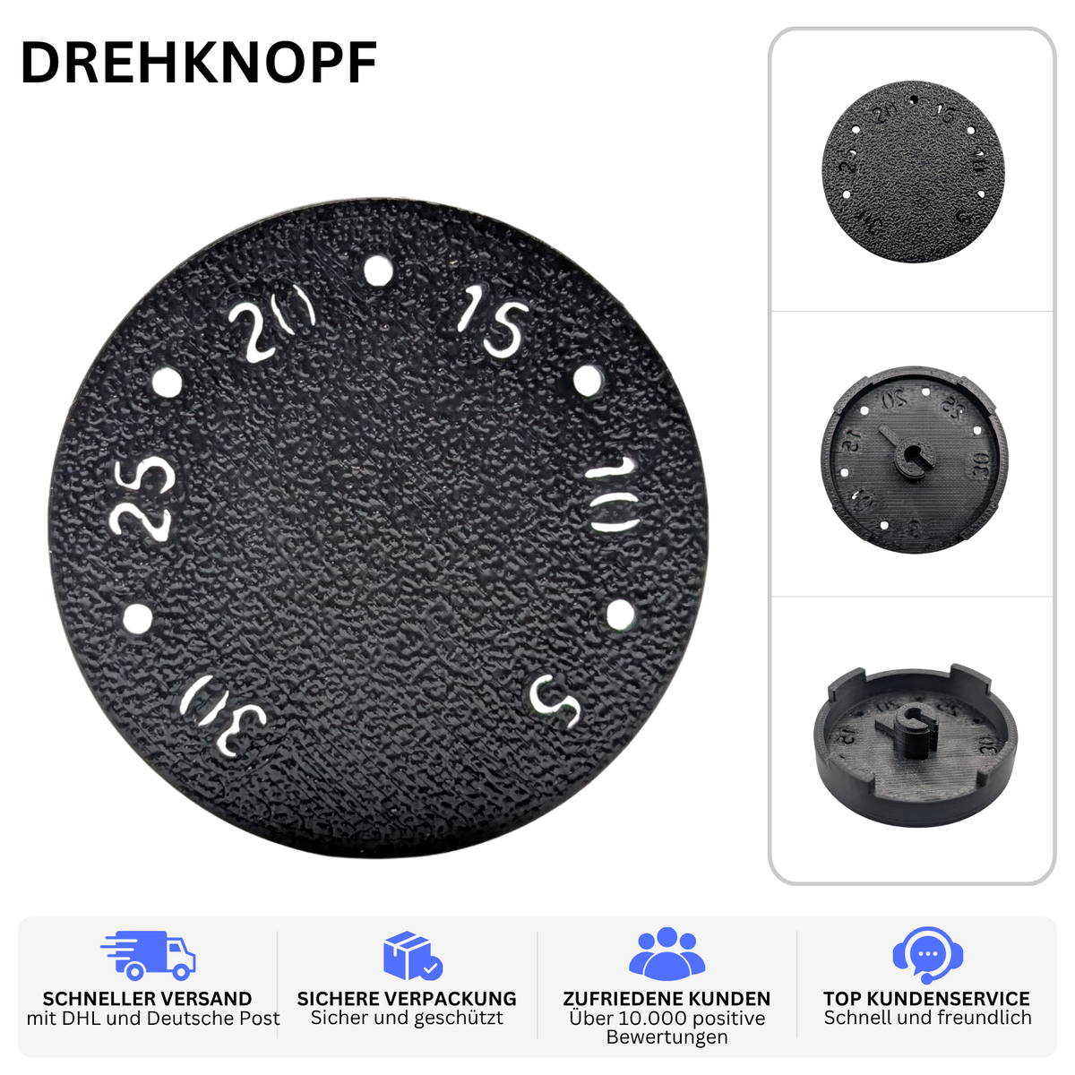 DREHKNOPF – PASSEND FÜR TRUMA TRUMATIC C1 – Default Title – Bild 2