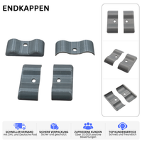 ENDKAPPEN – PASSEND FÜR KEDERLEISTE TYP GR – Grau – Bild 2