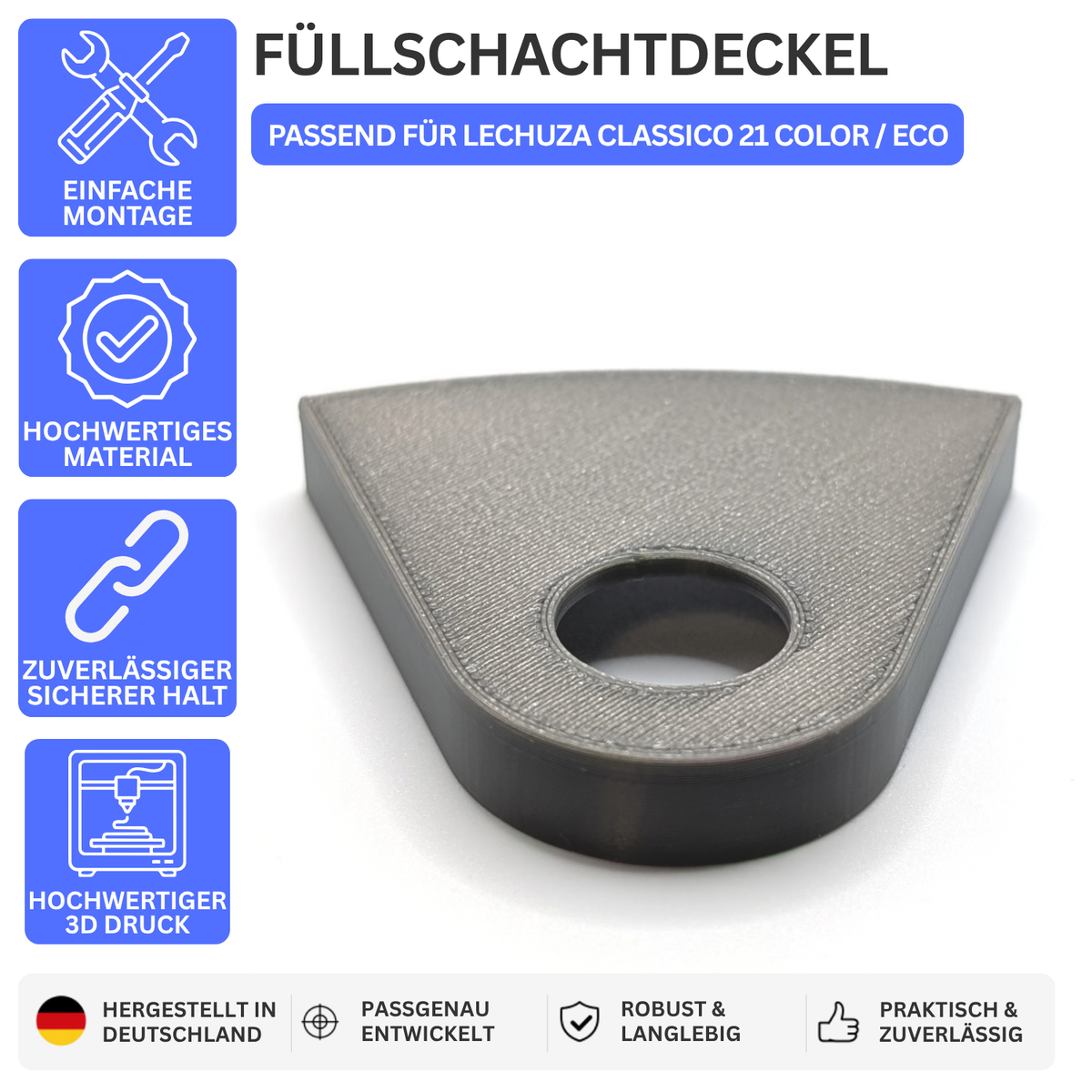 Printbtw Füllschachtdeckel passend für Lechuza Classico 21 Color & Color Eco – Produktbild 1 – 55503470395716 – Revision 2026-10-09