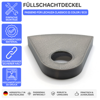 Printbtw Füllschachtdeckel passend für Lechuza Classico 21 Color & Color Eco – Produktbild 1 – 55503470395716 – Revision 2026-10-09