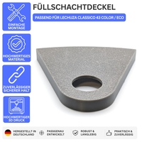 Printbtw Füllschachtdeckel passend für Lechuza Classico 43 Color & Color Eco – Produktbild 1 – 55503471018308 – Revision 2026-10-09