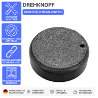 Printbtw Ersatz Drehknopf passend für Truma Trumatic Vent TN1 – Produktbild 1 – 55574523511108 – Revision 2026-10-09