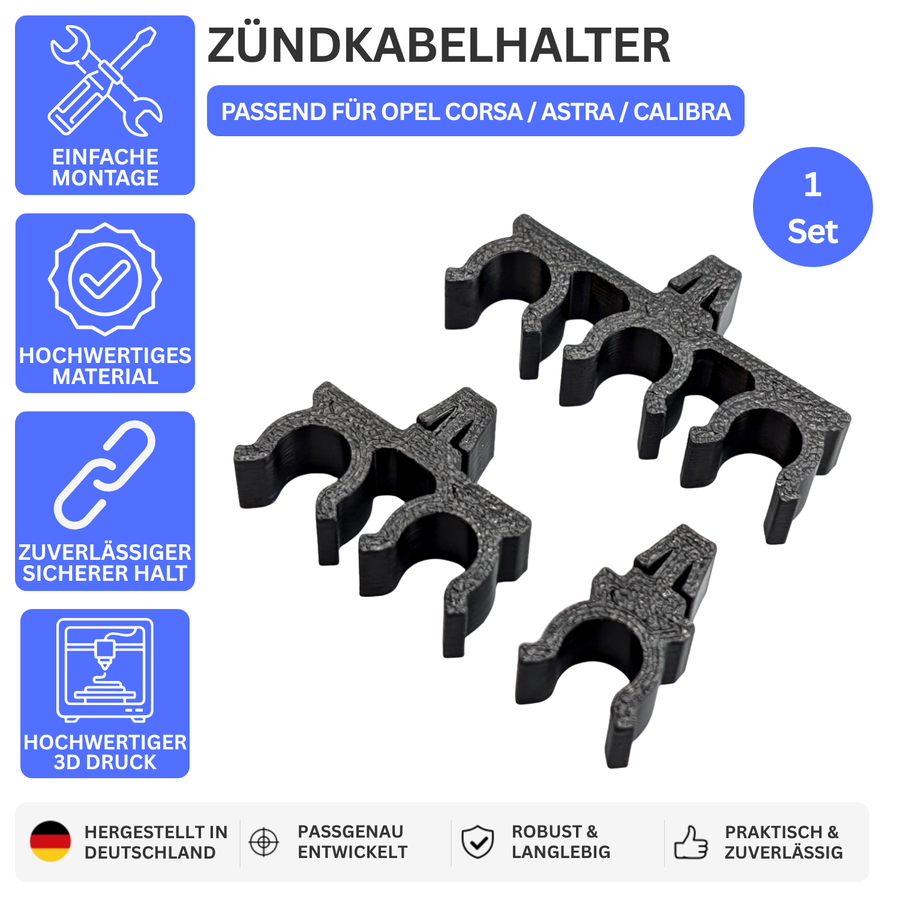 ZÜNDKABELHALTER – PASSEND FÜR OPEL CORSA / ASTRA / CALIBRA – Default Title – Bild 1
