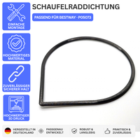 Printbtw Schaufelrad Dichtung passend für Bestway Sandfilter P05073 – Produktbild 1 – 55794566070596 – Revision 2026-10-09