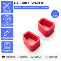 Printbtw Gasgriff Spacer Anti-Spiel Kappen passend für Husqvarna, KTM – Produktbild 1 – 55943854719300 – Revision 2026-10-09