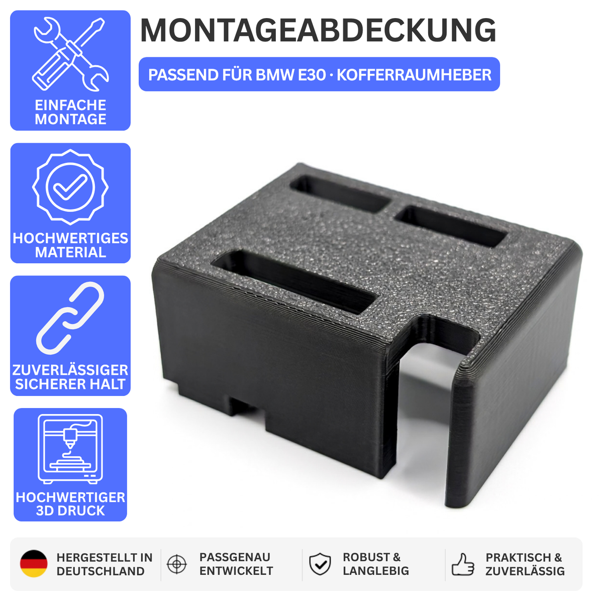 Printbtw Verkleidung passend für BMW E30 Kofferraumheber – Produktbild 1 – 55944004075844 – Revision 2026-10-09
