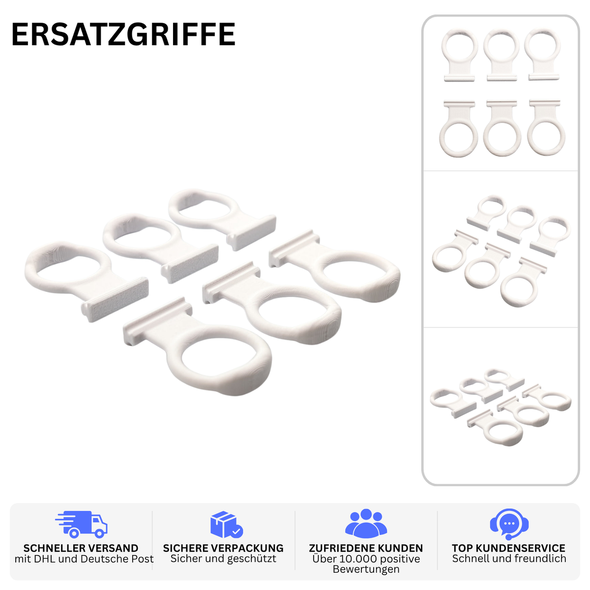 ERSATZGRIFFE – PASSEND FÜR KNAUS ROLLOS / JALOUSIEN – 6 – Bild 2 – 56211663847748