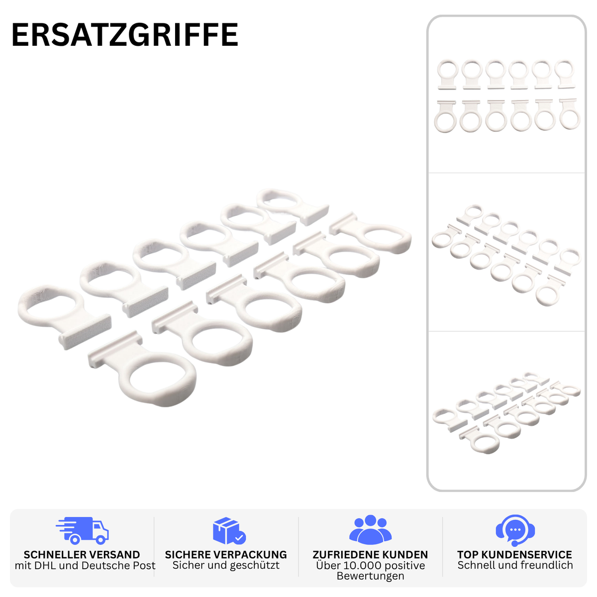ERSATZGRIFFE – PASSEND FÜR KNAUS ROLLOS / JALOUSIEN – 12 – Bild 2 – 56211663880516