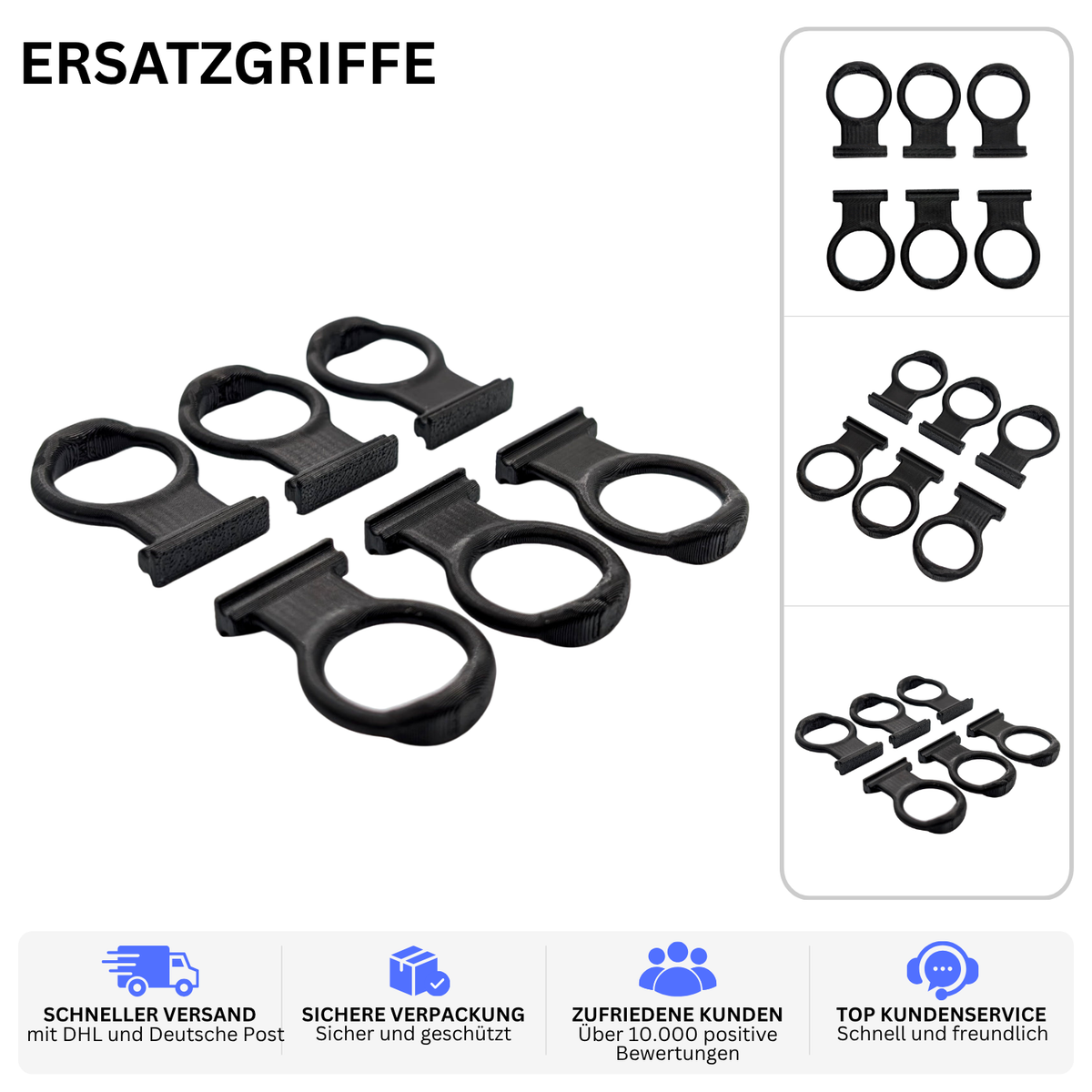 ERSATZGRIFFE – PASSEND FÜR KNAUS ROLLOS / JALOUSIEN – 6 – Bild 2 – 56211664109892